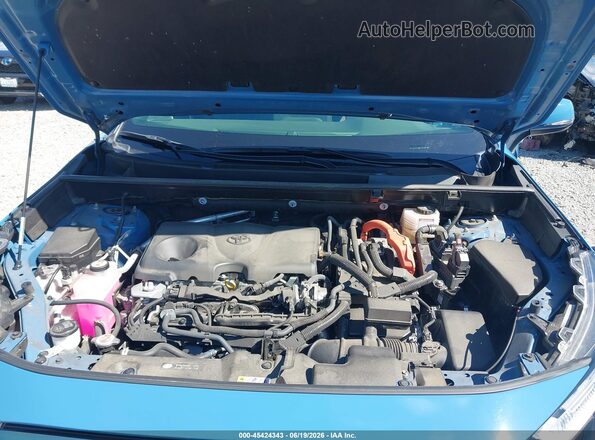 JTM16RFV6RD149755 2024 TOYOTA RAV4 HYBRID Blue Widok z tyłu