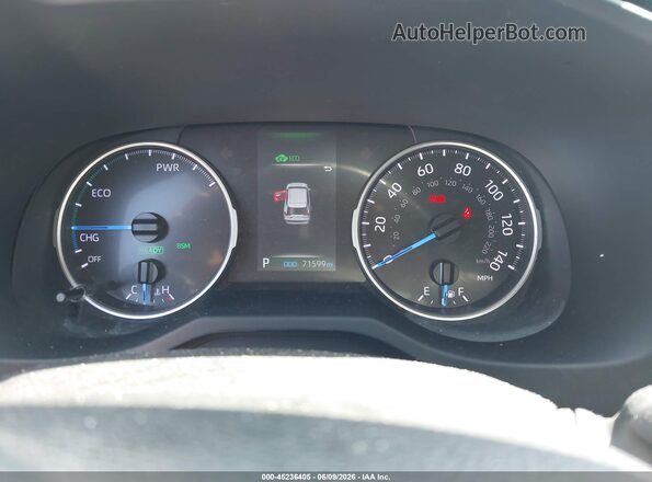 JTM16RFVXND050706 2022 TOYOTA RAV4 HYBRID Серебряный Вид задних сидений