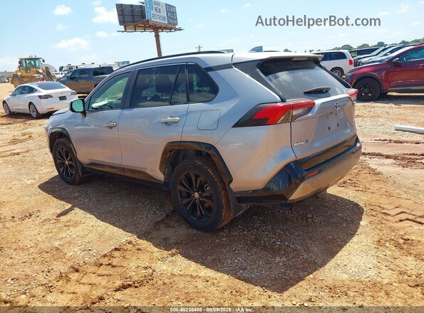 JTM16RFVXND050706 2022 TOYOTA RAV4 HYBRID Серебряный Задняя левая четверть