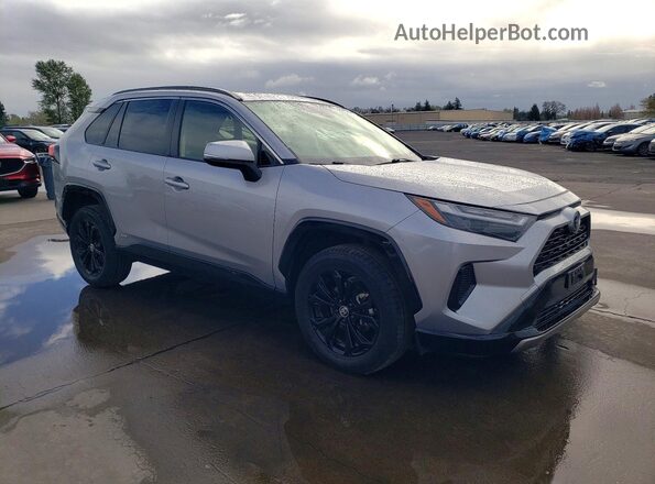 JTM16RFVXND529854 2022 TOYOTA RAV4 Серебряный Передняя правая четверть