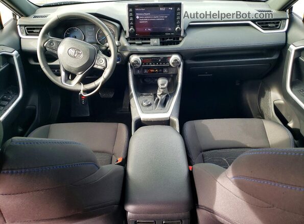 JTM16RFVXND529854 2022 TOYOTA RAV4 Серебряный Вид панели приборов