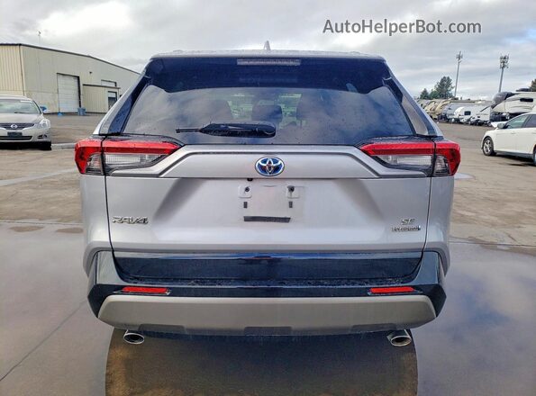 JTM16RFVXND529854 2022 TOYOTA RAV4 Серебряный Вид сзади