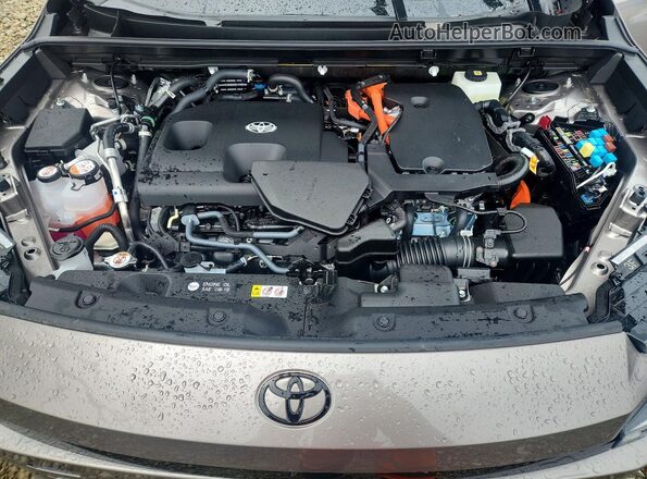 JTM7ERAV7TD002842 2026 TOYOTA RAV4 Silver Engine compartment view