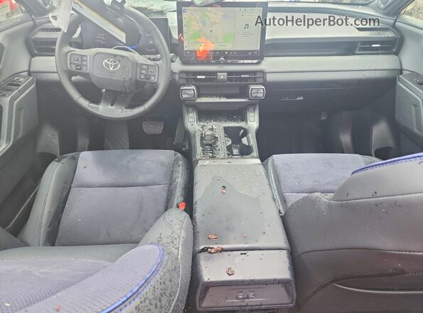 JTM7ERAV7TD002842 2026 TOYOTA RAV4 Silver Dashboard view