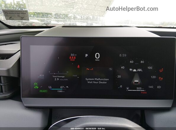 JTM7ERAV7TD003294 2026 TOYOTA RAV4 PLUG-IN HYBRID Black Widok tylnych siedzeń