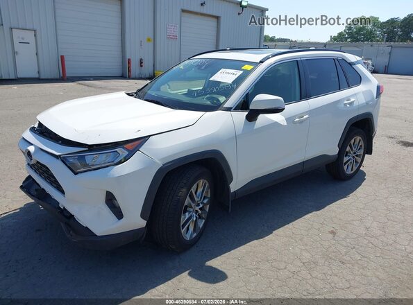 JTMA1RFV0LD052198 2020 TOYOTA RAV4 White Przód lewy