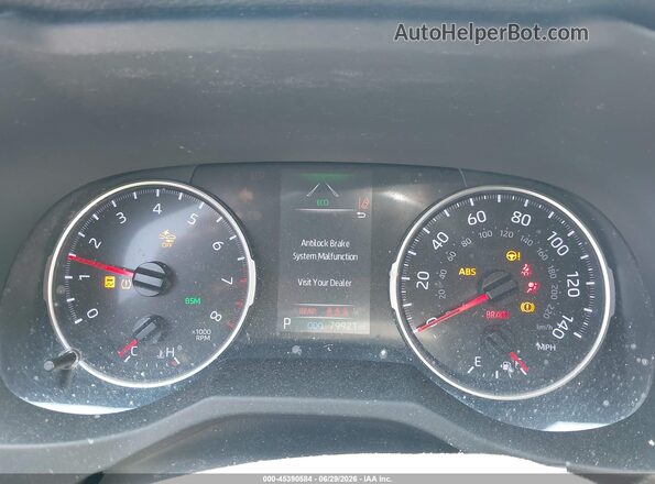 JTMA1RFV0LD052198 2020 TOYOTA RAV4 White Widok tylnych siedzeń