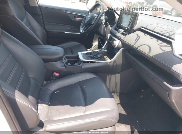 JTMA1RFV0LD052198 2020 TOYOTA RAV4 White Widok wnętrza z przodu