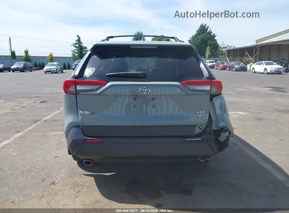 JTMA1RFV2KD512363 2019 TOYOTA RAV4 Teal 
