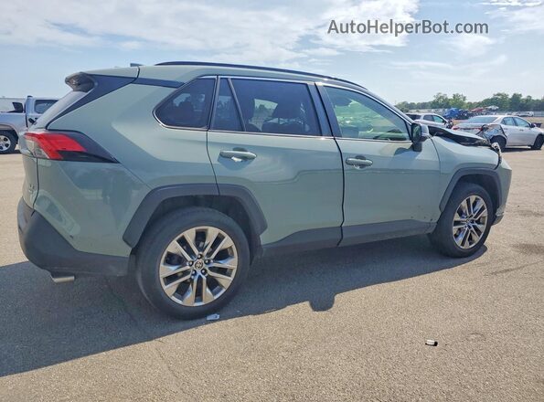 JTMA1RFV2MD074771 2021 TOYOTA RAV4 Silver Задня права чверть