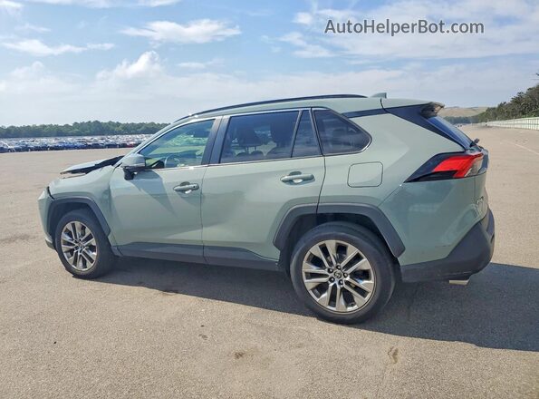 JTMA1RFV2MD074771 2021 TOYOTA RAV4 Silver Задня ліва чверть