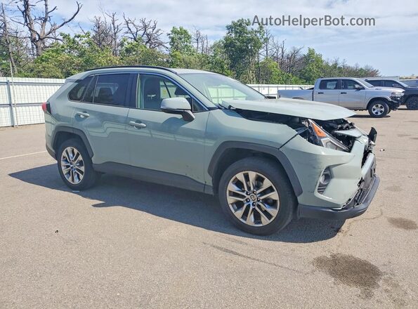 JTMA1RFV2MD074771 2021 TOYOTA RAV4 Silver Передня права чверть