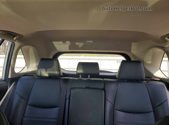 JTMA1RFV2MD074771 2021 TOYOTA RAV4 Silver Вид задніх сидінь