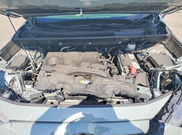 JTMA1RFV2MD074771 2021 TOYOTA RAV4 Silver Вид підкапотного простору