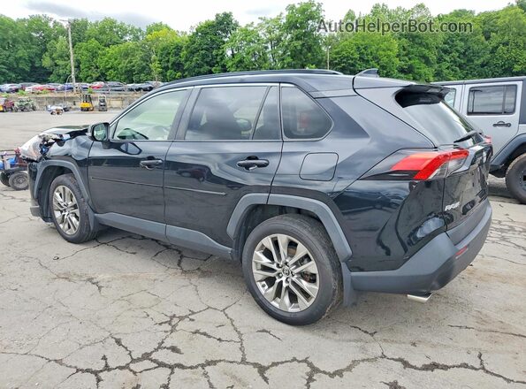 JTMA1RFV3KJ003075 2019 TOYOTA RAV4 Black Հետևի ձախ
