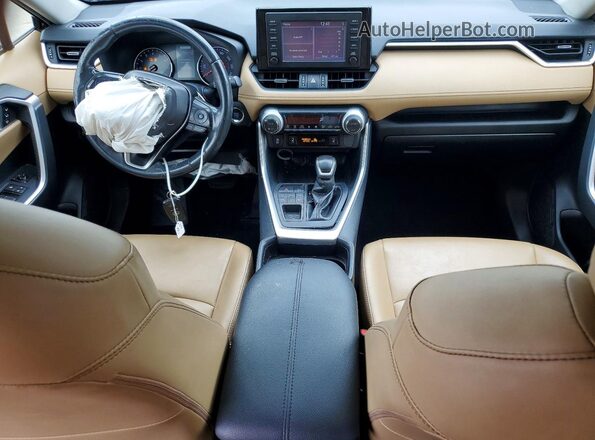 JTMA1RFV3KJ003075 2019 TOYOTA RAV4 Black Առջևի վահանակի տեսք