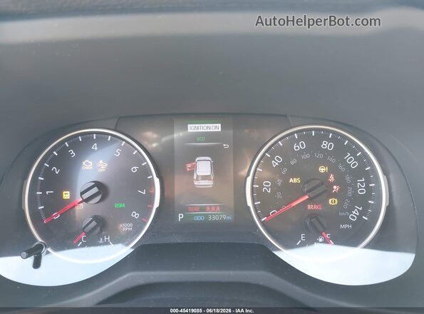 JTMA1RFV3LD052289 2020 TOYOTA RAV4 White Widok tylnych siedzeń