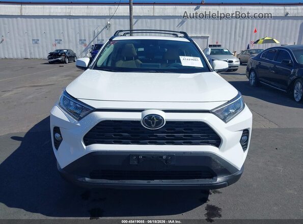 JTMA1RFV3LD052289 2020 TOYOTA RAV4 White Widok zestawu wskaźników