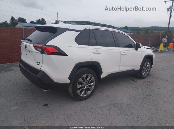 JTMA1RFV3LD527276 2020 TOYOTA RAV4 White Задня права чверть