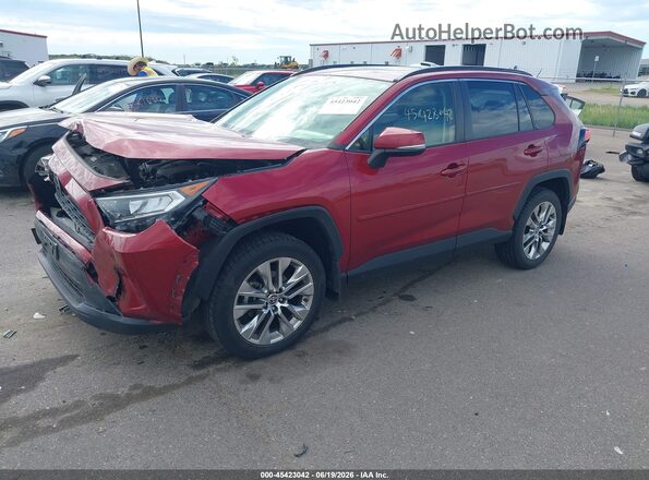 JTMA1RFV3LJ035719 2020 TOYOTA RAV4 Red Передня ліва чверть