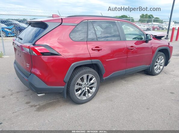 JTMA1RFV3LJ035719 2020 TOYOTA RAV4 Red Задня права чверть