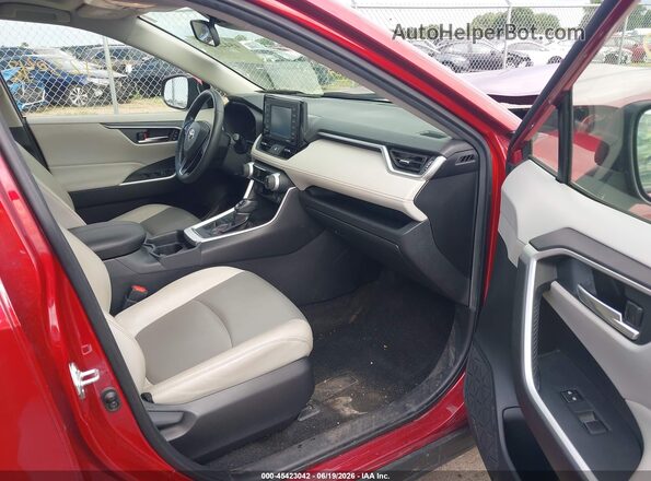 JTMA1RFV3LJ035719 2020 TOYOTA RAV4 Red Вид салону спереду