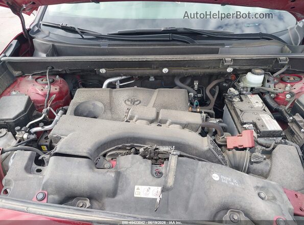 JTMA1RFV3LJ035719 2020 TOYOTA RAV4 Red Вид ззаду