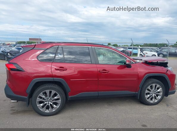 JTMA1RFV3LJ035719 2020 TOYOTA RAV4 Red Панорамний вид салону 360°