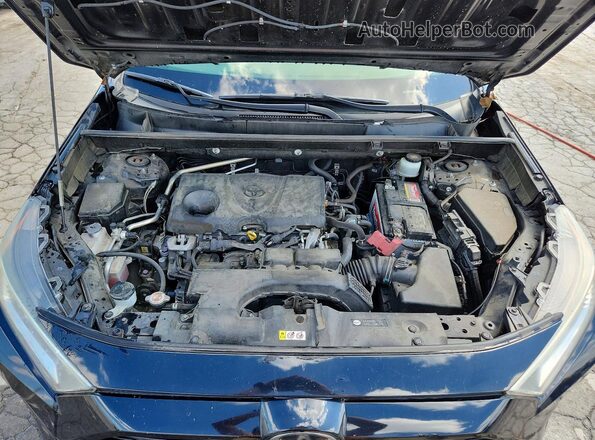 JTMA1RFV4KD516463 2019 TOYOTA RAV4 Black Vista del compartimento del motor