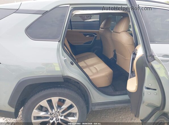 JTMA1RFV8MD070675 2021 TOYOTA RAV4 Green Widok naklejki z numerem VIN
