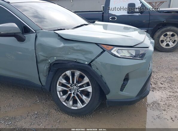JTMA1RFV8MD070675 2021 TOYOTA RAV4 Green Widok z przodu