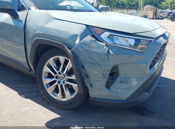 JTMA1RFVXKD523952 2019 TOYOTA RAV4 Blue Widok z przodu