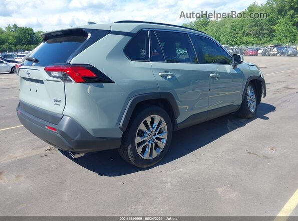 JTMA1RFVXKD523952 2019 TOYOTA RAV4 Blue Tył prawy