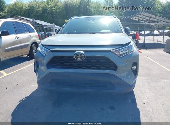 JTMA1RFVXKD523952 2019 TOYOTA RAV4 Blue Widok zestawu wskaźników