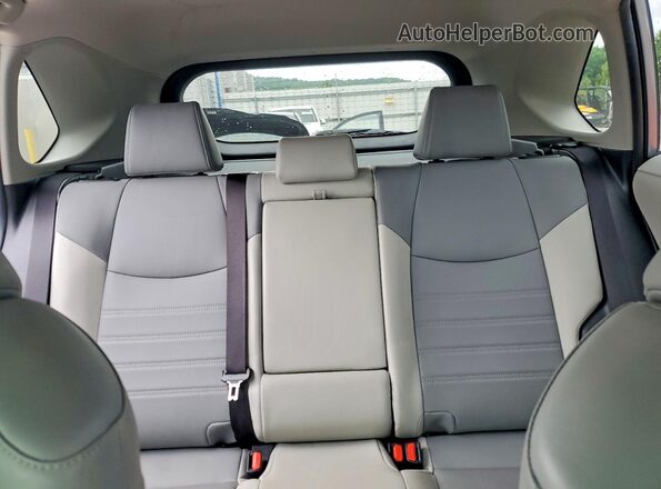 JTMA1RFVXLD065279 2020 TOYOTA RAV4 Gray Вид задніх сидінь