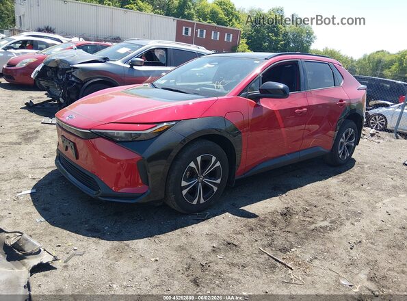 JTMAAAAA0SA071274 2025 TOYOTA BZ4X Red Przód lewy