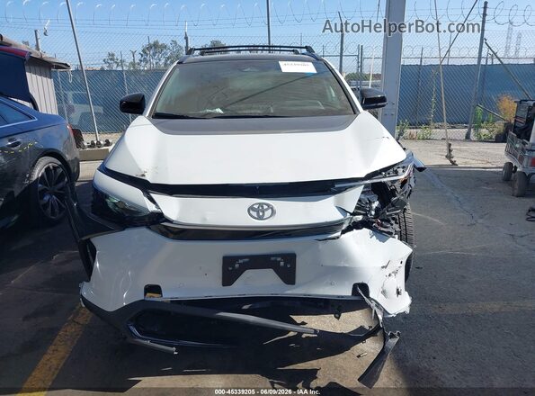 JTMAAAAA1SA073664 2025 TOYOTA BZ4X Белый Вид щитка приборов