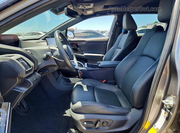 JTMAAAAA3PA016020 2023 TOYOTA BZ4X Gray Front interior view