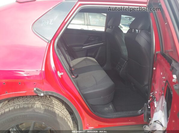 JTMAAAAA3RA037162 2024 TOYOTA BZ4X Red VIN sticker view