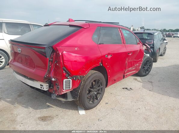 JTMAAAAA3RA037162 2024 TOYOTA BZ4X Red Rear right