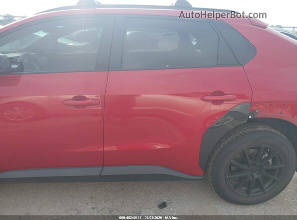 JTMAAAAA3RA037162 2024 TOYOTA BZ4X Red 360 interior view