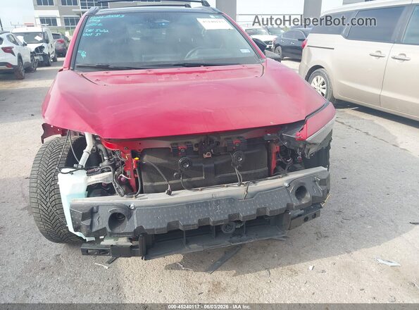 JTMAAAAA3RA037162 2024 TOYOTA BZ4X Red Instrument cluster view