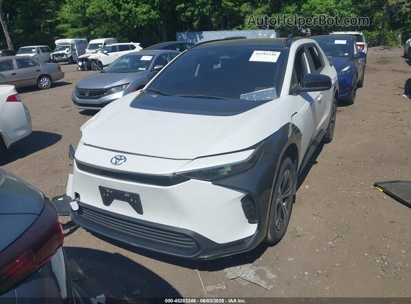 JTMAAAAA5RA034991 2024 TOYOTA BZ4X White Вид щитка приладів