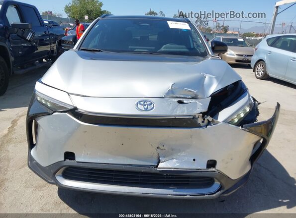 JTMAAAAA5RA052262 2024 TOYOTA BZ4X Серебряный Вид щитка приборов