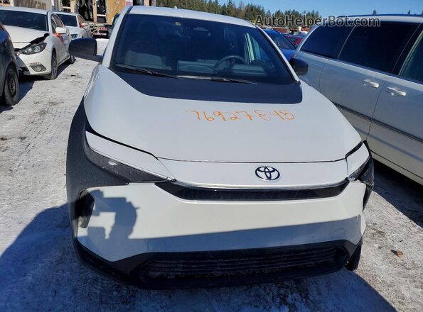 JTMAAAAA5SA072789 2025 TOYOTA BZ4X Белый Вид спереди