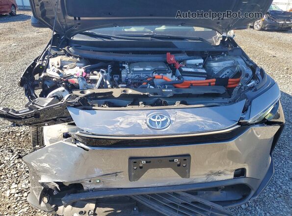 JTMAAAAA7SA070414 2025 TOYOTA BZ4X Gray Vista del compartimento del motor