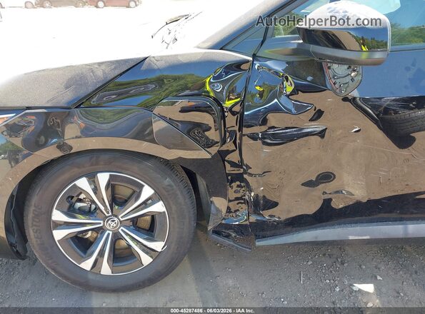JTMAAAAAXSA073369 2025 TOYOTA BZ4X Black Դիմացի տեսք