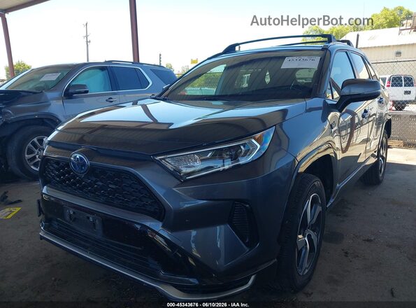 JTMAB3FV0MD033002 2021 TOYOTA RAV4 PRIME Gray წინა მარცხენა ხედი სამი მეოთხედიდან