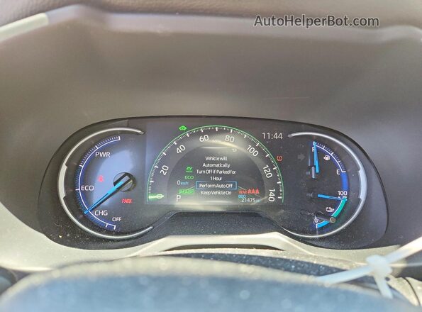 JTMAB3FV0PD154293 2023 TOYOTA RAV4 Белый Вид щитка приборов