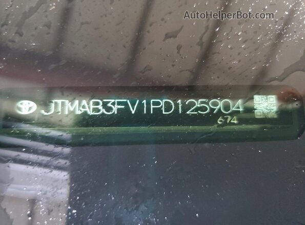 JTMAB3FV1PD125904 2023 TOYOTA RAV4 Gray 